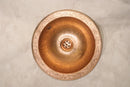 Handmade Moroccan Brass Vessel Sink | Hammered & Engraved Bathroom Basin