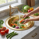 Handmade Moroccan Brass Sink | Hammered Basin, Custom Sizes