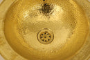 Handmade Moroccan Brass Sink | Hammered Basin, Custom Sizes