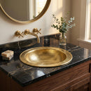 Handmade Moroccan Brass Sink | Hammered Basin, Custom Sizes