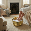 Handmade Moroccan Brass Foot Bath Bowl | Riad Spa Pedicure Basin