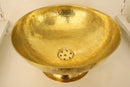 Handmade Moroccan Brass Foot Bath Bowl | Hammam Spa Pedicure Tub