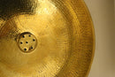 Handmade Moroccan Brass Foot Bath Bowl | Hammam Spa Pedicure Tub