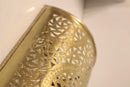 Handmade Moroccan Brass Wall Sconce, Starburst Arabesque Light