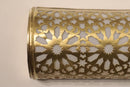 Custom Moroccan Brass Wall Sconce, Arabesque Cutout Lamp, Boho Riad Decor