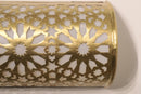 Custom Moroccan Brass Wall Sconce, Arabesque Cutout Lamp, Boho Riad Decor