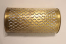 Handmade Moroccan Brass Wall Sconce, Arabesque Perforated Light, Boho Riad Decor