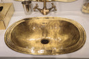 Moroccan Brass Bathroom Set, Square Mirror Oval Sink Faucet Wall Lamp Pack, Gold Vanity Bundle, Handmade Luxury Bath Decor Set