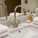 Handmade Moroccan Brass Faucet – Antique Style Solid Brass Sink Tap