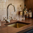 Handmade Moroccan Brass Faucet – Antique Style Solid Brass Sink Tap