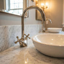 Handmade Moroccan Brass Faucet – Vintage Gooseneck Kitchen & Bathroom Tap