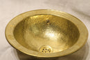 Handmade Moroccan Brass Sink | Hammered Basin, Custom Sizes