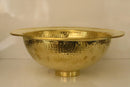 Handmade Moroccan Brass Sink | Hammered Basin, Custom Sizes
