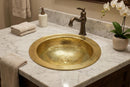 Handmade Moroccan Brass Sink | Hammered Basin, Custom Sizes