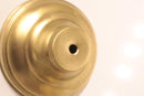 Handcrafted Brass Filigree Pendant Light – Boho Arabesque Cutout Gold Ceiling Lamp