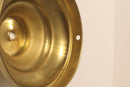 Handcrafted Brass Filigree Pendant Light – Boho Arabesque Cutout Gold Ceiling Lamp