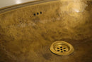 Handmade Moroccan Brass Sink | Rectangle Wash Basin