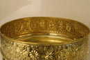 Handmade Moroccan Brass Foot Bath Bowl | Riad Spa Pedicure Basin