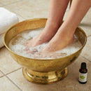 Handmade Moroccan Brass Foot Bath Bowl | Hammam Spa Pedicure Tub