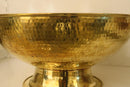 Handmade Moroccan Brass Foot Bath Bowl | Hammam Spa Pedicure Tub