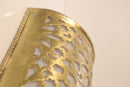 Custom Moroccan Brass Wall Sconce, Arabesque Cutout Lamp, Boho Riad Decor