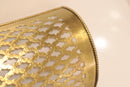 Handmade Moroccan Brass Wall Sconce, Arabesque Perforated Light, Boho Riad Decor