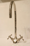 Handmade Moroccan Brass Faucet – Antique Style Solid Brass Sink Tap