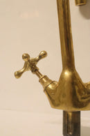 Handmade Moroccan Solid Brass Faucet – Vintage Style Kitchen Sink Tap
