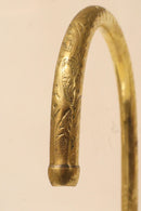 Moroccan Brass Faucet | Aged Gooseneck Bridge Tap with Cross Handles