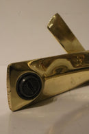 Custom Moroccan Engraved Brass Faucet – Aged Gold Ornate Arabesque Sink Tap