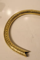 Moroccan Brass Faucet – Aged Vintage Curved Spout, Cross Handle Kitchen Tap
