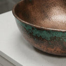 Hand Hammered Copper Sink: Moroccan Artisan Brass Vessel Bowl