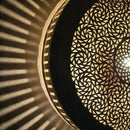 Handmade Moroccan Brass Lamp: Intricate Metal Wall Sconce Lighting