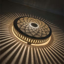 Handmade Moroccan Brass Lamp: Intricate Patterned Wall Sconce Lighting