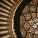 Handmade Moroccan Brass Lamp: Intricate Patterned Wall Sconce Lighting