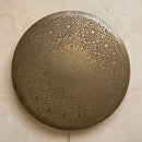 Handcrafted Moroccan Brass Pendant Light, Floral Cutout Medallion Lamp