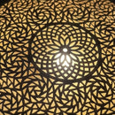 Handmade Moroccan Brass Lamp: Intricate Metal Wall Sconce Lighting