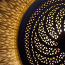 Handmade Moroccan Brass Lamp: Intricate Wall Sconce, Marrakesh Artisan Craftsmanship