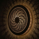 Handmade Moroccan Brass Lamp: Intricate Wall Sconce, Marrakesh Artisan Craftsmanship