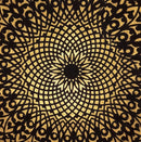 Handcrafted Moroccan Brass Pendant Light, Floral Cutout Medallion Lamp