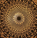 Handmade Moroccan Brass Pendant Light, Pierced Filigree Boho Ceiling Lamp