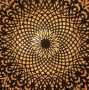Handmade Moroccan Brass Pendant Light, Pierced Filigree Boho Ceiling Lamp