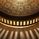 Handmade Moroccan Brass Wall Sconce Lamp – Intricate Pattern, Artisan Crafted in Marrakesh
