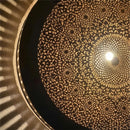 Handmade Moroccan Brass Lamp: Intricate Wall Sconce, Artisan Crafted in Marrakesh