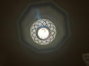 Moroccan Brass Pendant Light, Boho Ceiling Light, Arabesque Filigree Pendant, Gold Ceiling Lamp, Handmade Globe