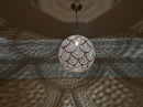 Moroccan Brass Pendant Light, Arabesque Filigree Pendant, Boho Ceiling Light, Gold Ceiling Lamp, Moroccan Pendant