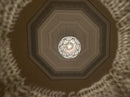 Moroccan Brass Pendant, Round Boho Ceiling Light, Arabesque Filigree Pendant, Handmade Gold Ceiling Lamp