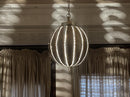 Moroccan Pendant, Brass Pendant, Boho Ceiling Light, Arabesque Pendant, Filigree Globe Pendant, Gold Ceiling Lamp