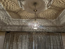 Moroccan Pendant Light, Brass Pendant, Arabesque Pendant, Filigree Pendant Globe, Boho Ceiling Light, Gold Ceiling Lamp