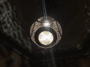 Moroccan Pendant Brass Pendant Light, Teardrop Boho Ceiling Light, Arabesque Filigree Pendant, Gold Ceiling Lamp